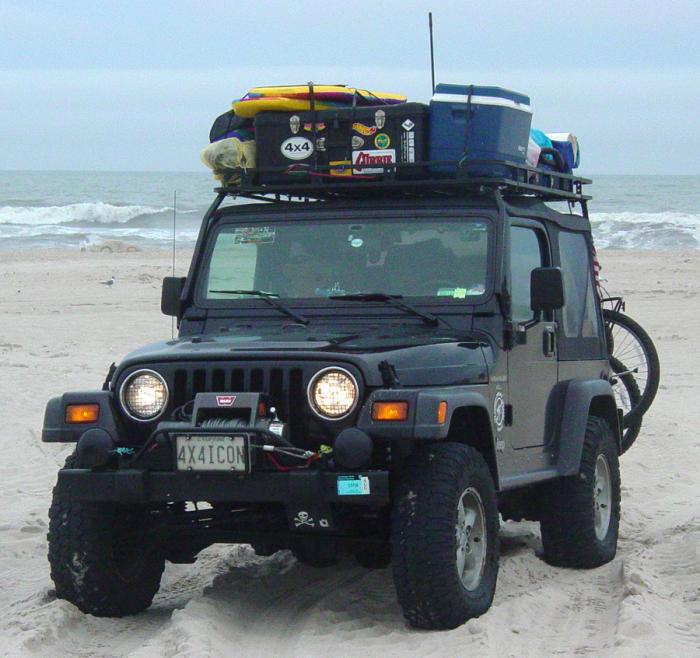 Jeep wilderness safari rack #3