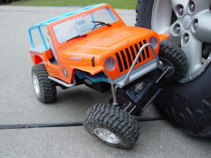 Nylint rc jeep wrangler unlimited rock crawler #2