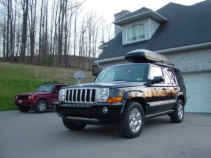 2007 Jeep Commander Overland with 1998 Cherokee Limited