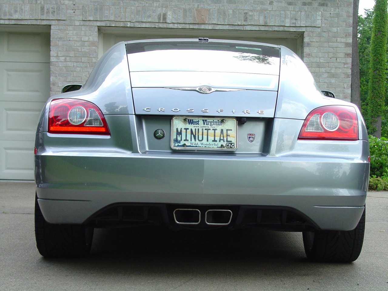 Crossfire Rear Fascia Closeout Panel