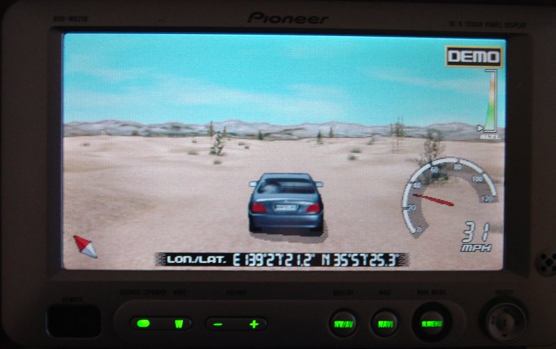 Pioneer AVG-VDP1 Screen Shot (Virtual Mode)