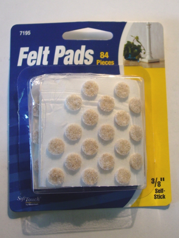 Waxman 3-8 inch Felt Pads