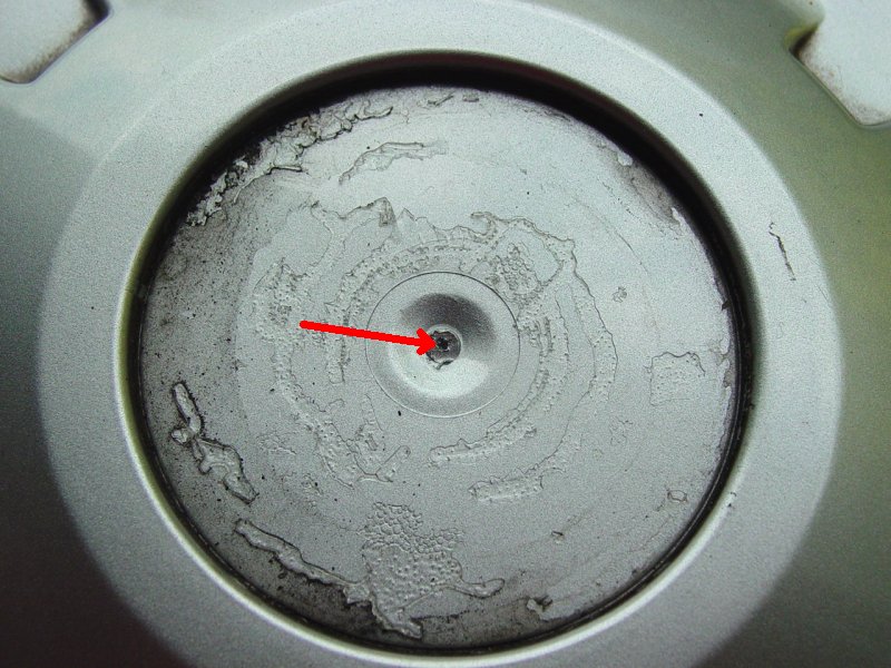 Geographic center of cap