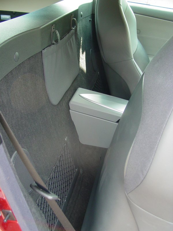 Behind Front Seats