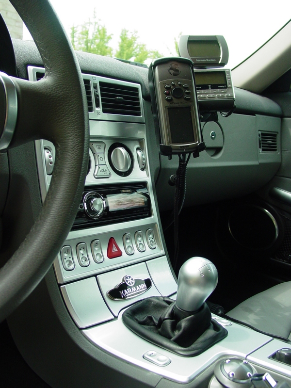Karmann badge on dash