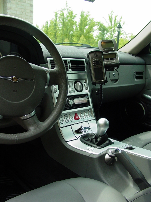 Karmann badge on dash