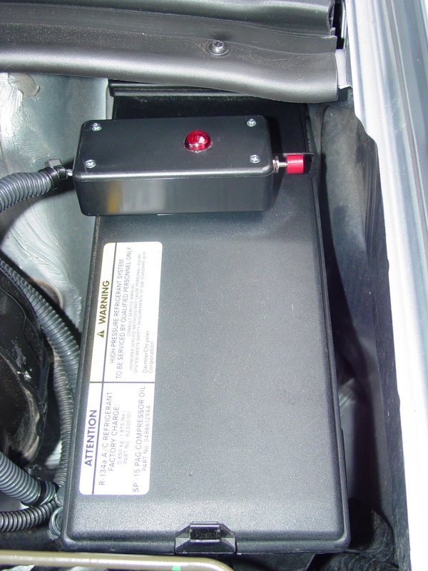 Wireless Locking Buzzer Control Box with indicator light and switch