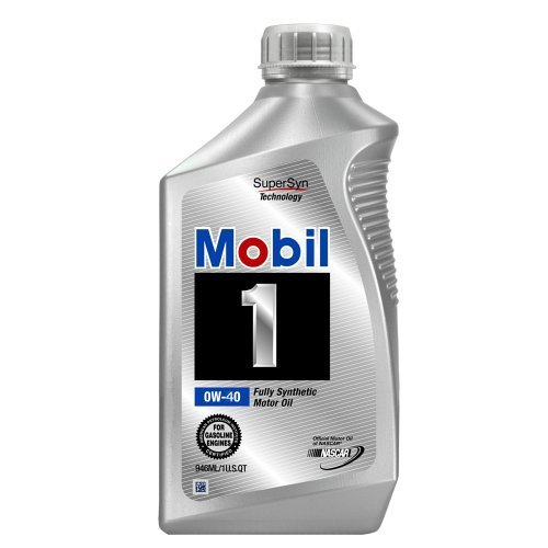 Mobil 1 Tri-Synthetic Motor Oil with SuperSyn Formula (Qt.) - 0W-40