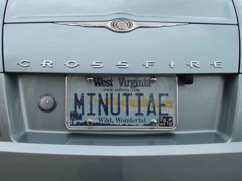 Number Plate Cover and Border