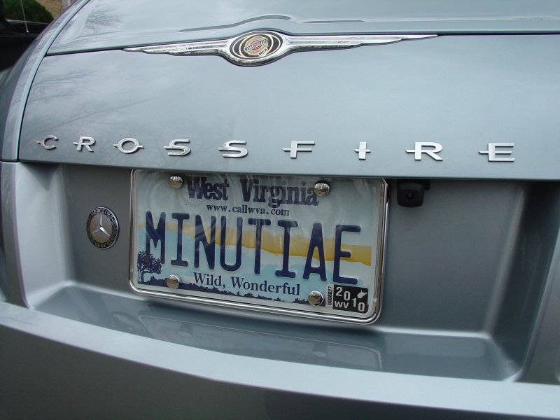 Number Plate Cover and Border
