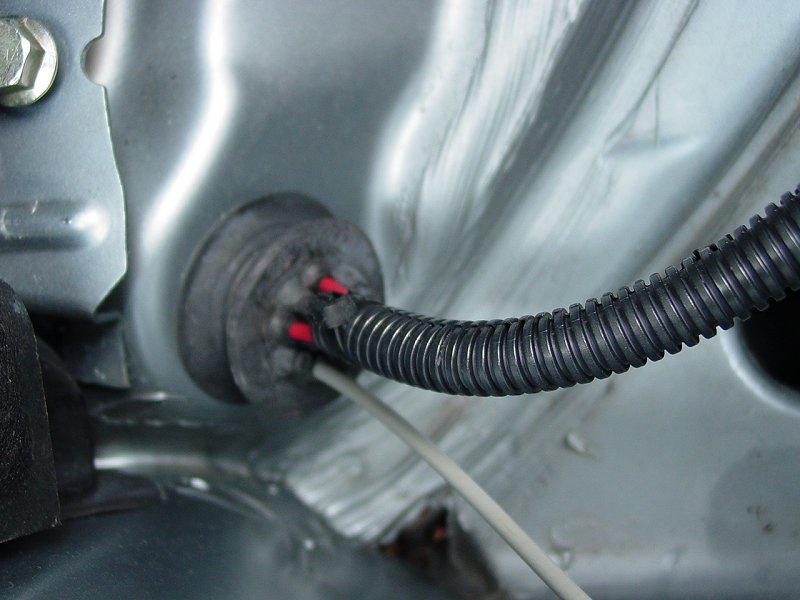 Crossfire Firewall Plug under battery tray