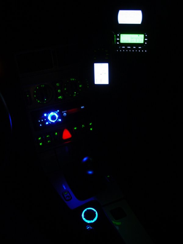 Crossfire Night Interior with new wiring