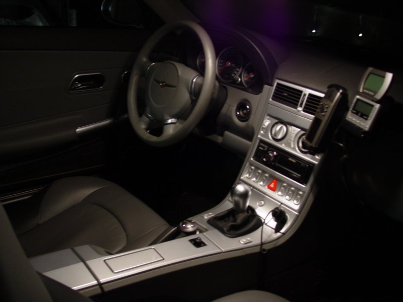 Crossfire Interior with new wiring