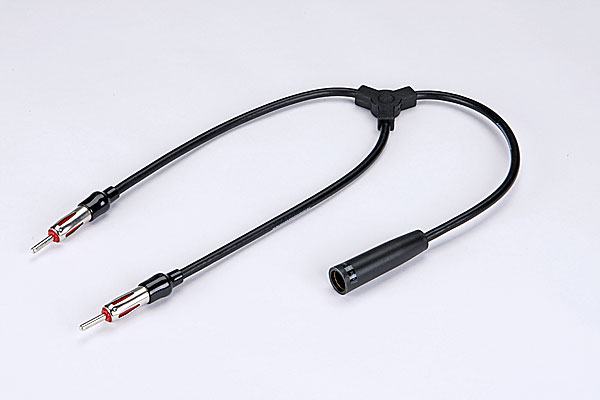 METRA Antenna Works 40-UV44 Universal Antenna Accessory - Female to two male antenna adaptor cable