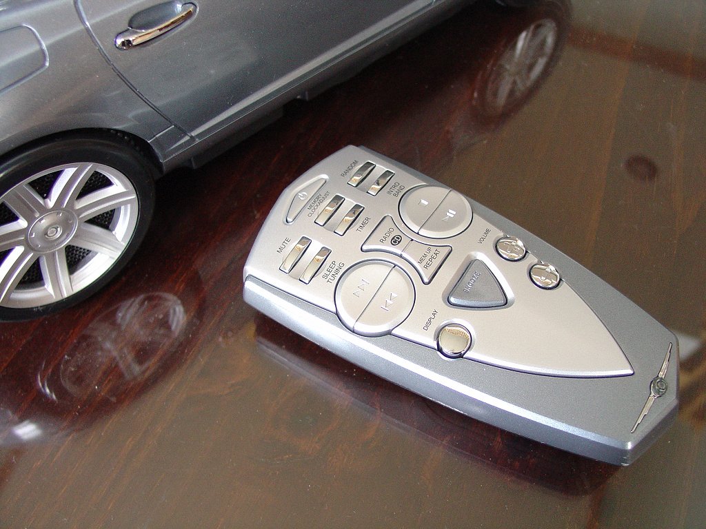Chrysler Crossfire CD Stereo with AM/FM Tuner & Alarm Clock with Remote