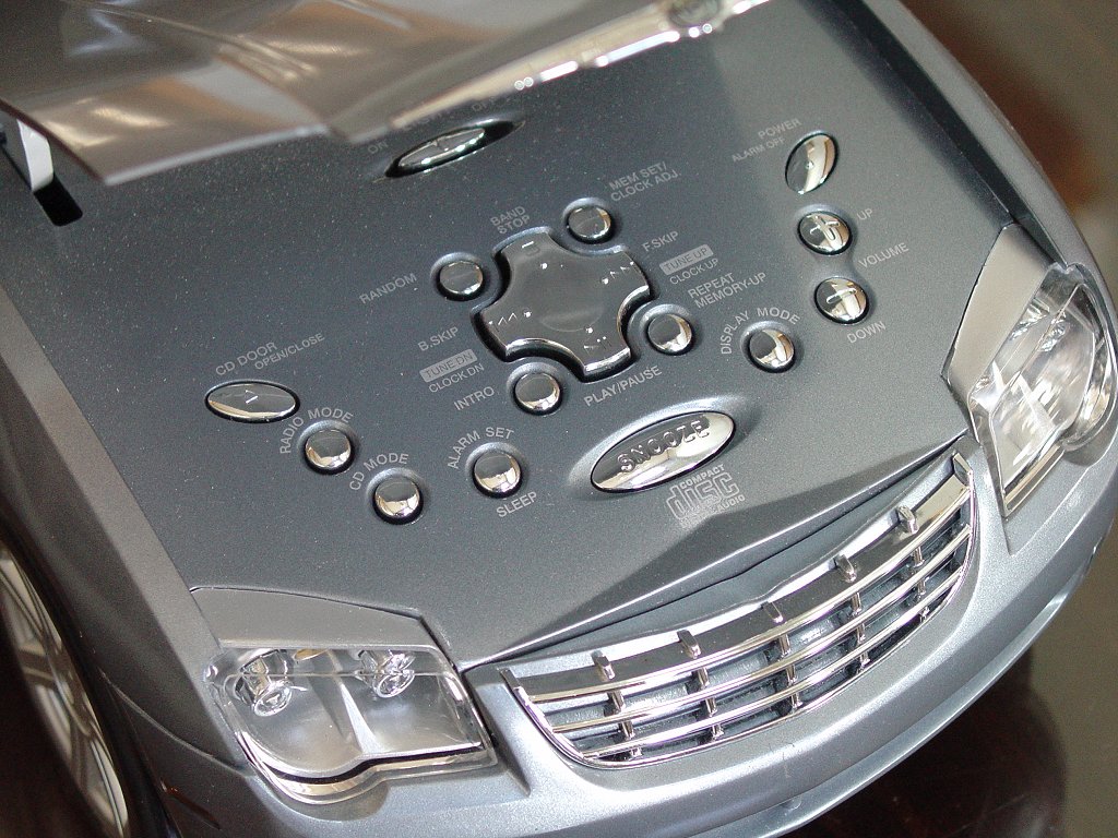 Chrysler Crossfire CD Stereo with AM/FM Tuner & Alarm Clock
