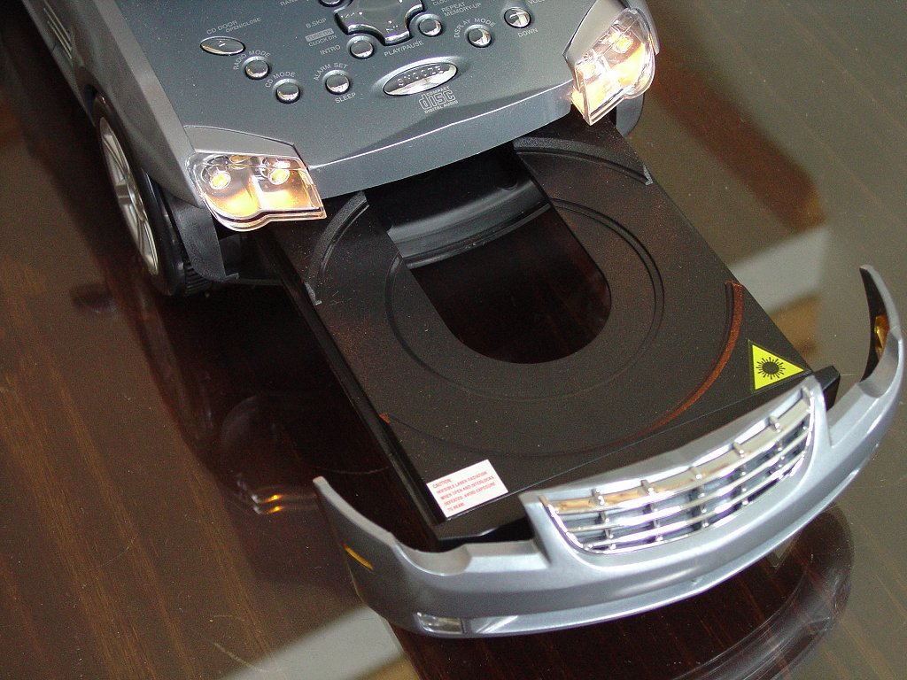 Chrysler Crossfire CD Stereo with AM/FM Tuner & Alarm Clock