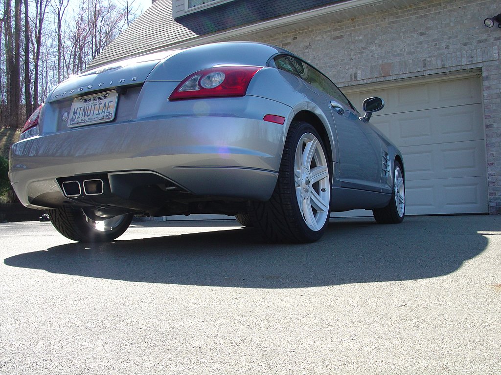 2004 Chrysler Crossfire with Goodyear Eagle F1 A/S Tires