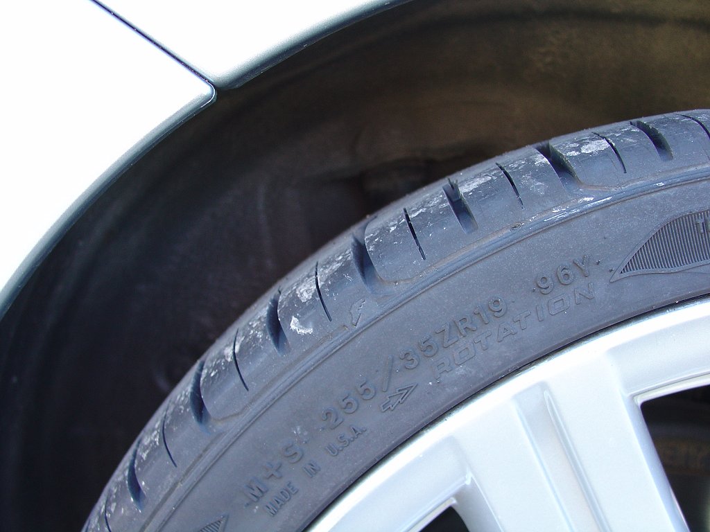 2004 Chrysler Crossfire with Goodyear Eagle F1 A/S Tires