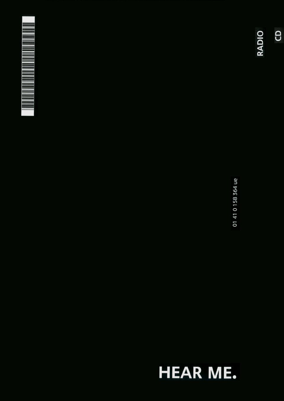 Owners Manual - Radio Boost CD - Back Cover
