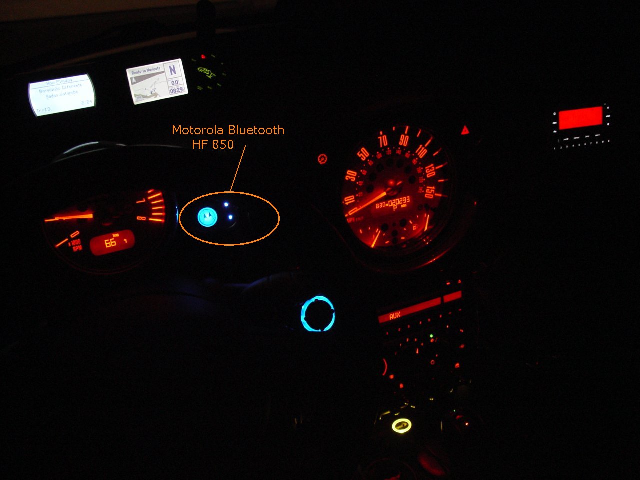 MINI Cooper - Motorola HF 850 Bluetooth