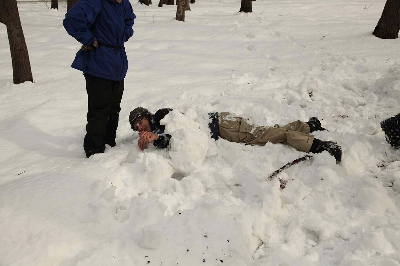Snowball Fight Casualty