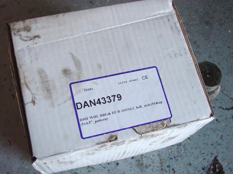 Hub Info - DAN43379 D30F Wheel Bearing and Hub Assembly 25281 11206 4046C - Click to Enlarge