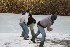 Snowball Fight at the Fire Challenge
