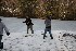Snowball Fight at the Fire Challenge