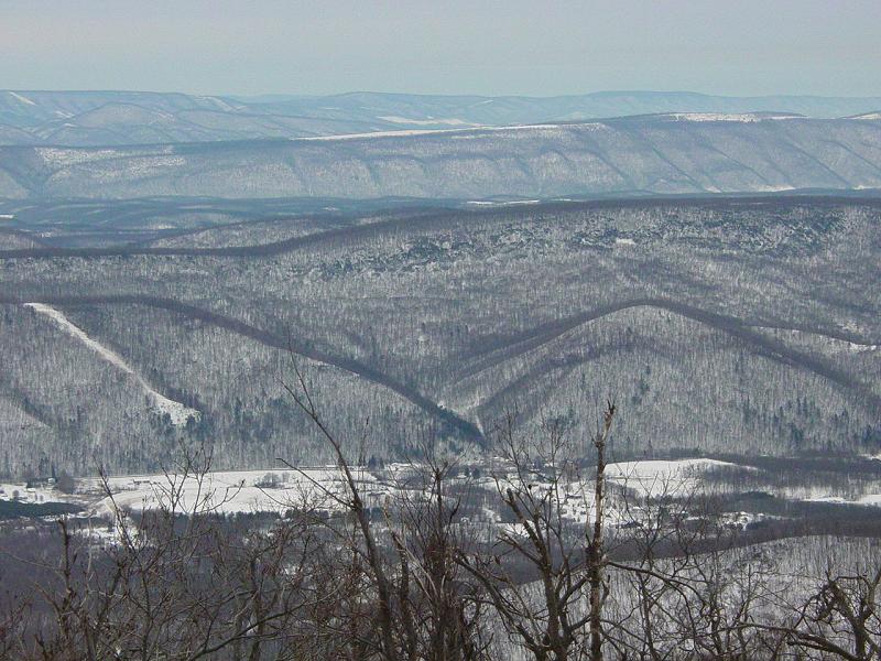 View from Pinnacle Lookout Tower