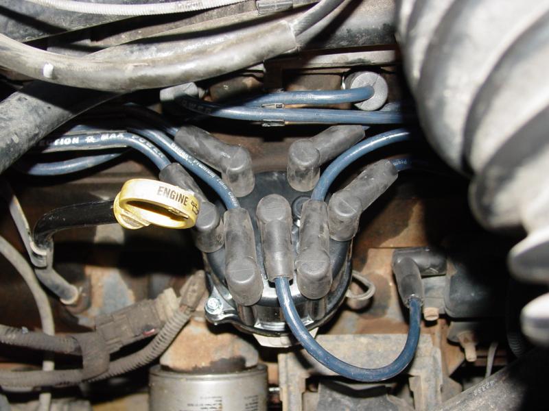 New Distributor Cap, Rotor, Wires and Plugs