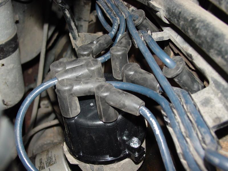 New Distributor Cap, Rotor, Wires and Plugs