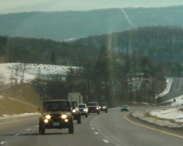 Group on the road