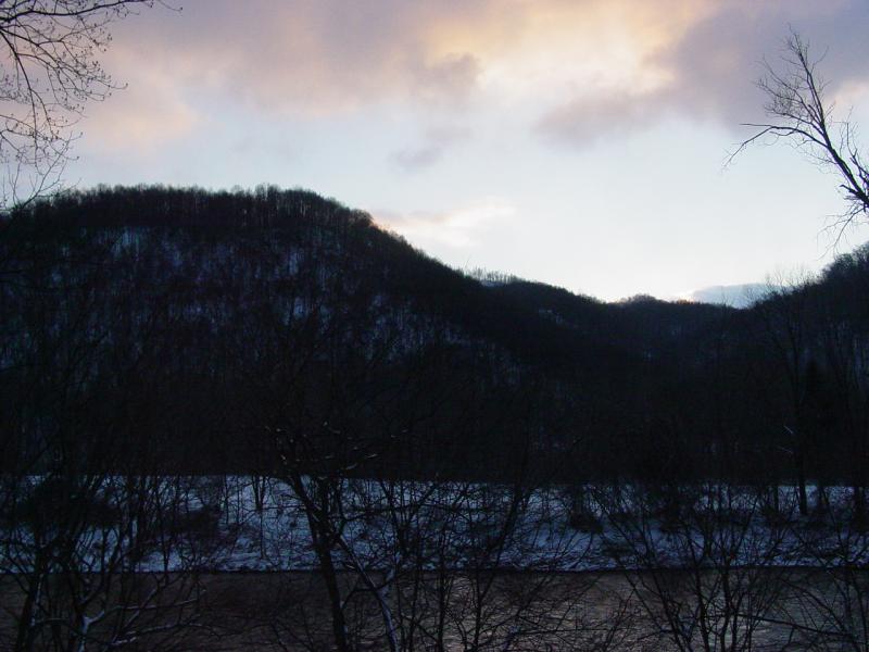 Sunset on the way Home - Click to Enlarge