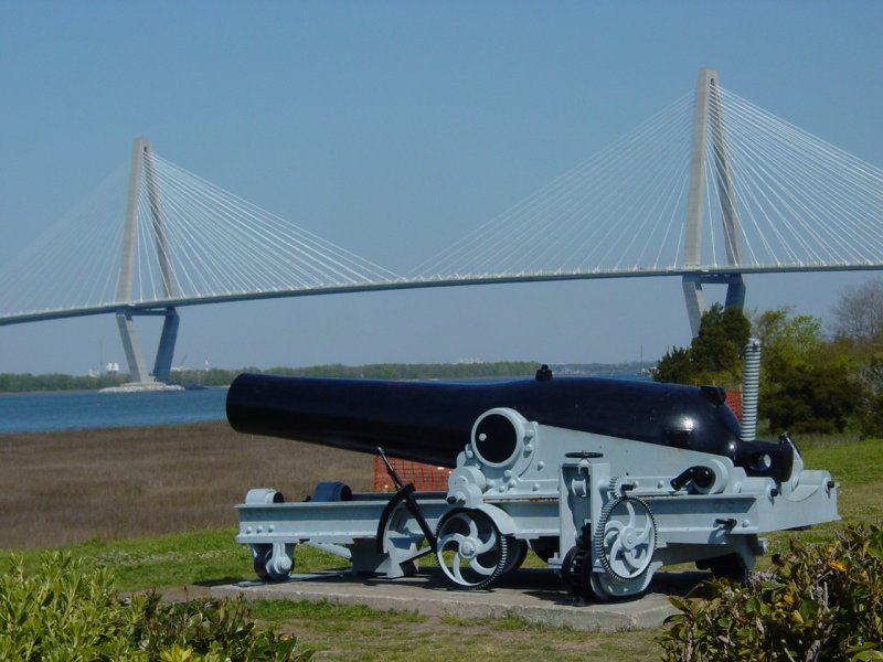 Cooper River Bridge from Patriots Point