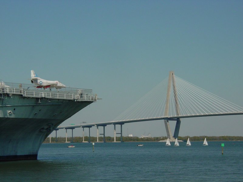 Cooper River Bridge from Patriots Point