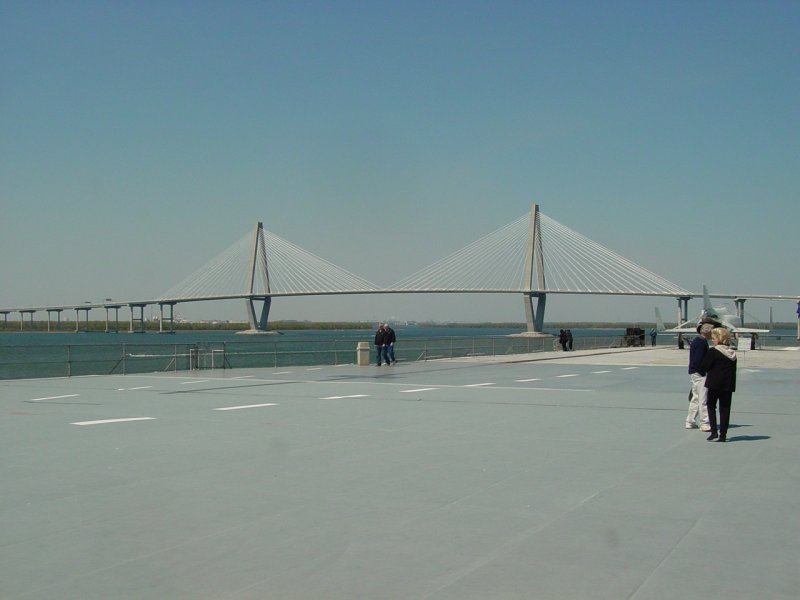 Flight Deck aboard the USS Yorktown