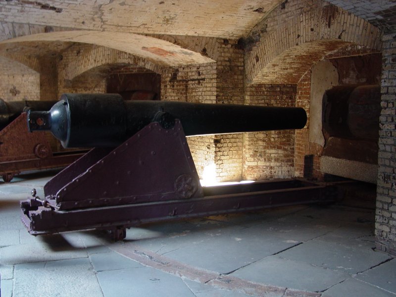 Cannon at Fort Sumter