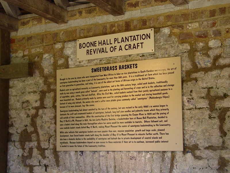 Boone Hall Plantation Slave House