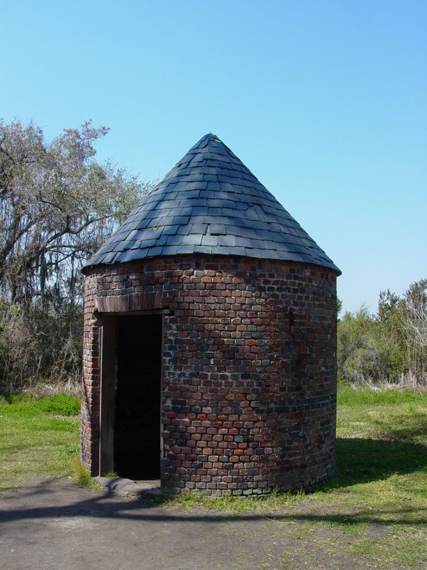 Smokehouse near Boone Hall Plantation House
