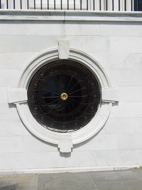 Window, Courthouse Square, Charleston, SC