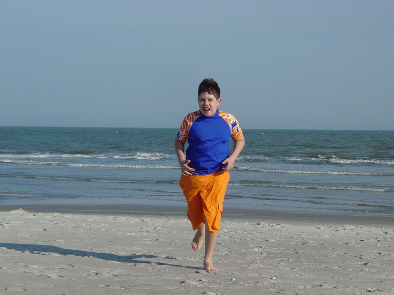 Ted at Folly Beach near Sumter Drive