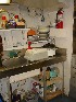 Small galley in forward area aboard U.S.S. Laffey
