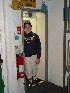 Ted aboard U.S.S. Laffey