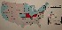 Map of States at Fort Sumter