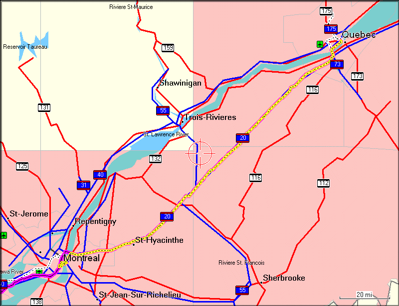 Montreal to Qubec 4/2/07