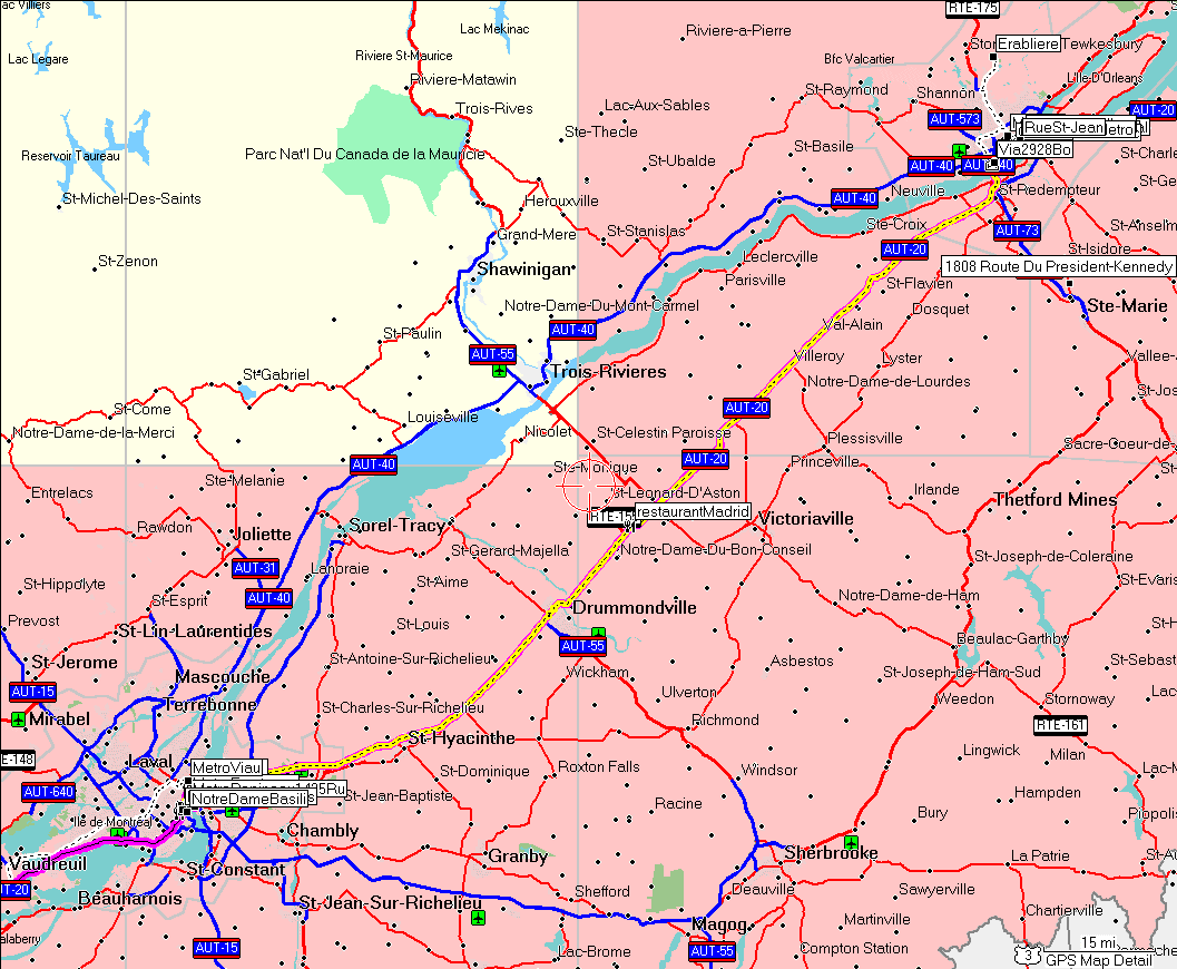 Quebec to Montreal 4/5/07 - Click to Enlarge