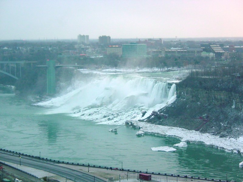 View from Hotel Room - Niagara Falls