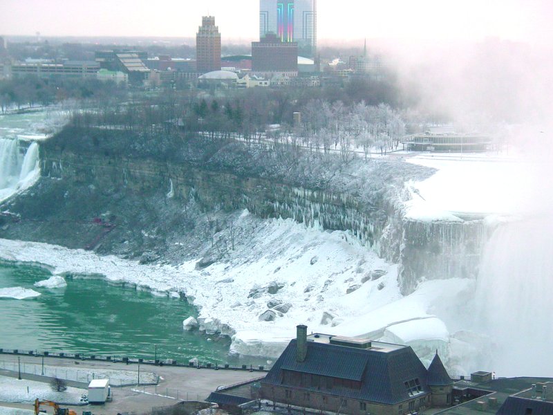View from Hotel Room - Niagara Falls
