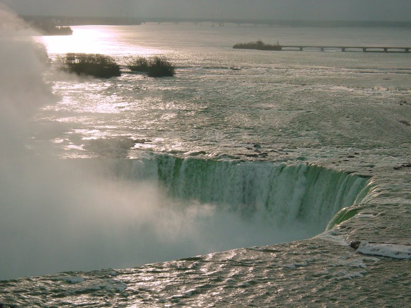 View from Hotel Room - Niagara Falls - Click to Enlarge
